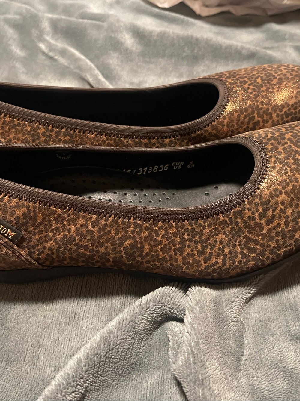 Mephisto Women's Emilie Brown Bali Classic Ballet Flat Air relax Size 8.5